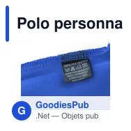 Polo personnalisable Tecnic Plus avec logo - Textile mode - Miniature 7