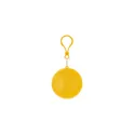 Variante jaune - Poncho en boule personnalisable avec logo - Scarlett