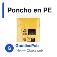 Poncho en PE Pablo - Miniature 5