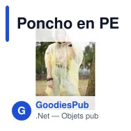 Poncho en PE Pablo - Miniature 7