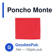 Poncho Montello - Miniature 4