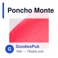 Poncho Montello - Miniature 7