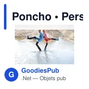 Poncho personnalisable en polyéthylène avec logo - Miniature 6