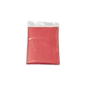 Variante rouge - Poncho personnalisable en polyéthylène avec logo
