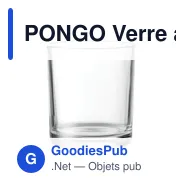 PONGO Verre à eau 300ml - Miniature 1