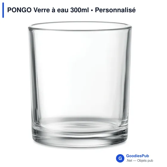 PONGO Verre à eau 300ml - Image 1
