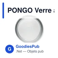 PONGO Verre à eau 300ml - Miniature 3