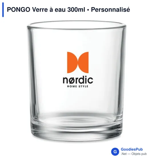PONGO Verre à eau 300ml - Image 5