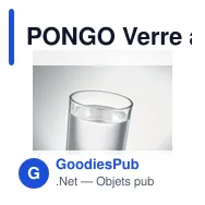 PONGO Verre à eau 300ml - Miniature 6