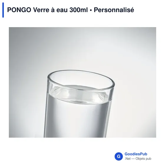 PONGO Verre à eau 300ml - Image 6