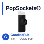 Support pour téléphone personnalisable PopSockets® Aluminium avec logo - Miniature 4