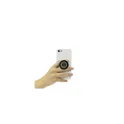 Variante noir - Support pour téléphone personnalisable PopSockets® Aluminium avec logo