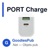 PORT Chargeur 18W 2 ports, prise UE - Miniature 3
