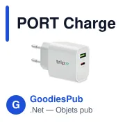 PORT Chargeur 18W 2 ports, prise UE - Miniature 4