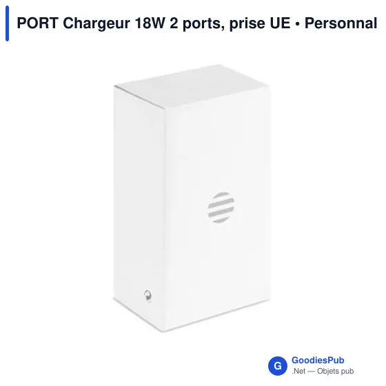 PORT Chargeur 18W 2 ports, prise UE - Image 5