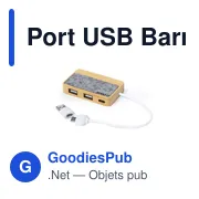 Port USB Barney - Miniature 1