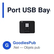 Port USB Baycen - Miniature 1