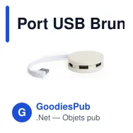 Port USB Brunox - Miniature 4