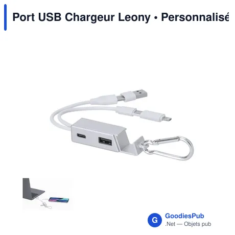 Port USB Chargeur Leony