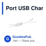 Port USB Chargeur Leony - Miniature 4