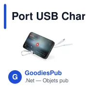Port USB Chargeur Leony - Miniature 5