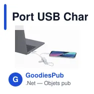 Port USB Chargeur Leony - Miniature 6