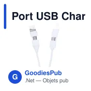 Port USB Chargeur Leony - Miniature 7
