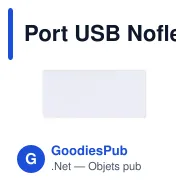 Port USB Nofler RCS - Miniature 3