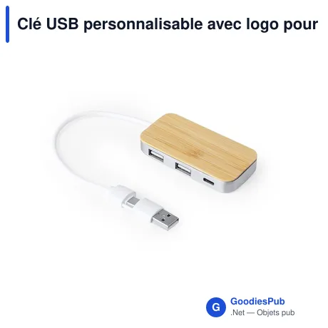 Clé USB personnalisable avec logo pour entreprises - modèle Tyf430
