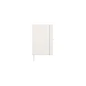 Variante blanc - Bloc-notes A5 personnalisable en RPET avec logo