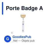 Porte Badge Alikra - Miniature 1