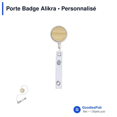 Porte Badge Alikra
