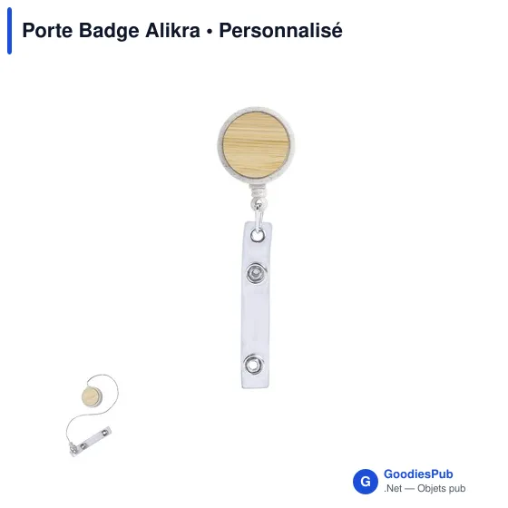Porte Badge Alikra - Image 1