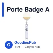 Porte Badge Alikra - Miniature 2