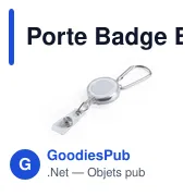 Porte Badge Bosur - Miniature 3