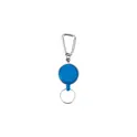 Variante bleu - Porte-badge, cordon rétractable env. 60 cm