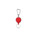 Variante rouge - Porte-badge, cordon rétractable env. 60 cm