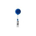 Variante bleu cobalt - Porte-badge en plastique Eric