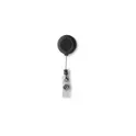 Variante noir - Porte-badge personnalisable avec logo - Modèle KV2D3D