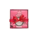Variante rouge - Porte-bougie en verre personnalisable avec logo - Casey