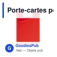 Porte-cartes pour smartphone personnalisable en silicone avec logo - 6 coloris - Miniature 5