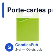 Porte-cartes pour smartphone personnalisable en silicone avec logo - 6 coloris - Miniature 6