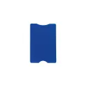 Variante Bleu - Porte-cartes anti-RFID personnalisable en étui rigide avec logo - Rigide