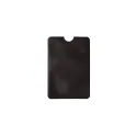 Variante Noir - Porte-cartes anti-RFID personnalisable souple avec logo - Souple