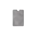 Variante Argent - Porte-cartes anti-RFID personnalisable souple avec logo - Souple