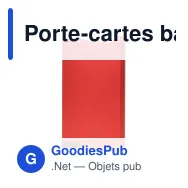 Porte-cartes bancaires personnalisable en aluminium avec logo - 6 coloris - Miniature 2