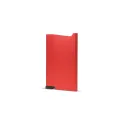 Variante Rouge - Porte-cartes bancaires personnalisable en aluminium avec logo - 6 coloris