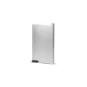 Variante Argent - Porte-cartes bancaires personnalisable en aluminium avec logo - 6 coloris