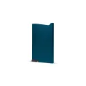 Variante Bleu foncé - Porte-cartes bancaires personnalisable en aluminium avec logo - 6 coloris