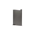 Variante Bronze nickelé foncé - Porte-cartes bancaires personnalisable en aluminium avec logo - 6 coloris